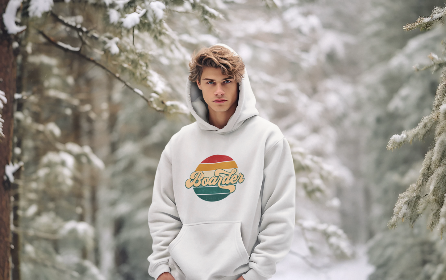 Boarder, Oversized Hoodie