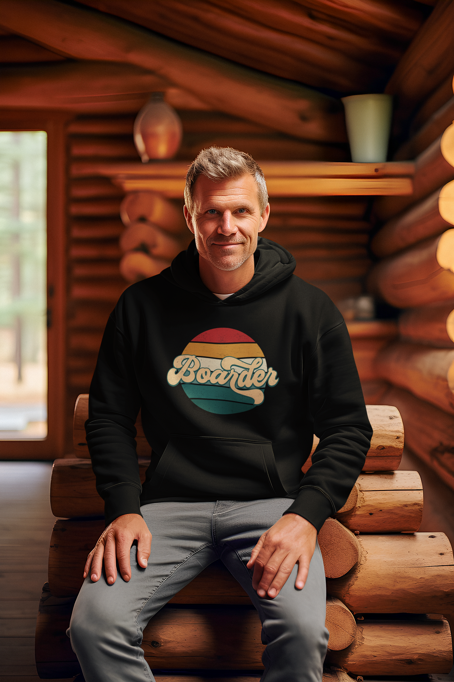 BOARDER Oversized Hoodie